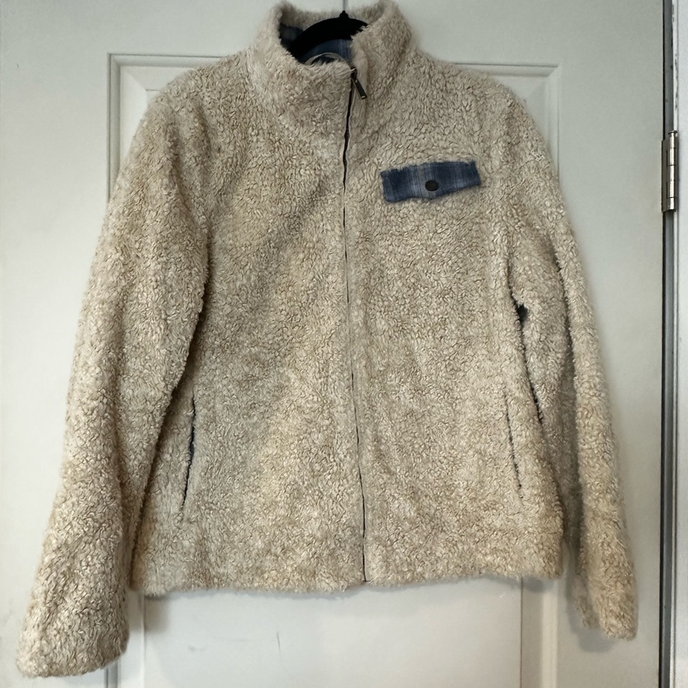 Medium Pendleton Fuzzy Zip Jacket - image 1